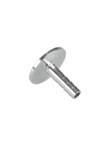 Kleinflansch mit Schlauchwelle,
Aluminium, KF DN 25, für Schläuche
Innen-D. 8 mm
