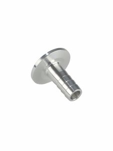 Kleinflansch mit Schlauchwelle,Aluminium, KF DN 25, für SchläucheInnen-D. 12 mm