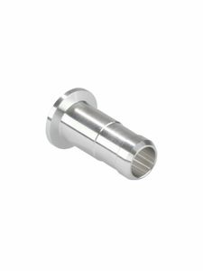 Small flange, aluminum, KF DN 16,with hose nipple for tubing i.d. 19 mm