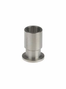Small flange with female ground joint,stainless steel, KF DN 10, NS 14/35