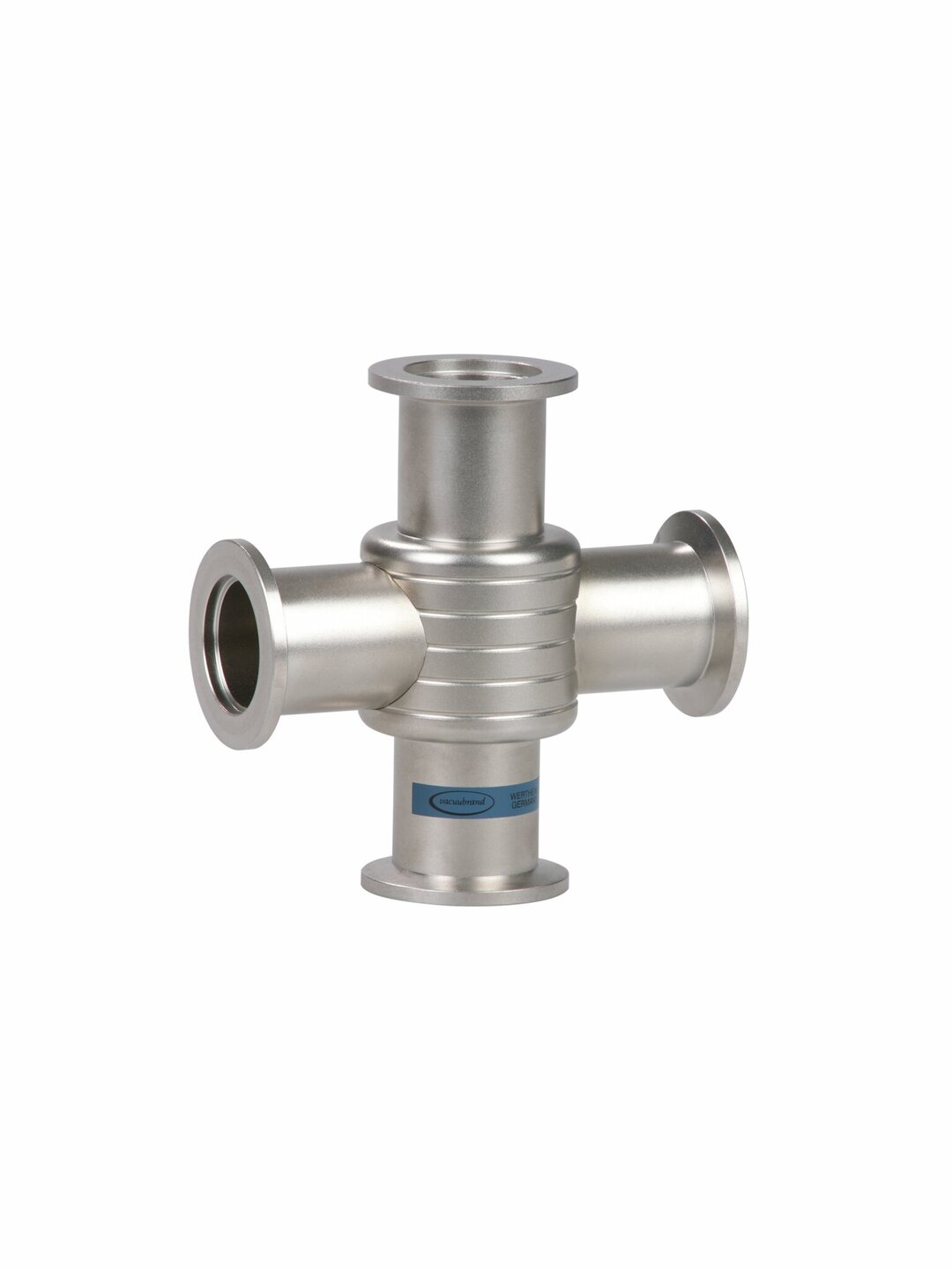 Kreuzstück, Edelstahl, KF DN 25/25/25/25