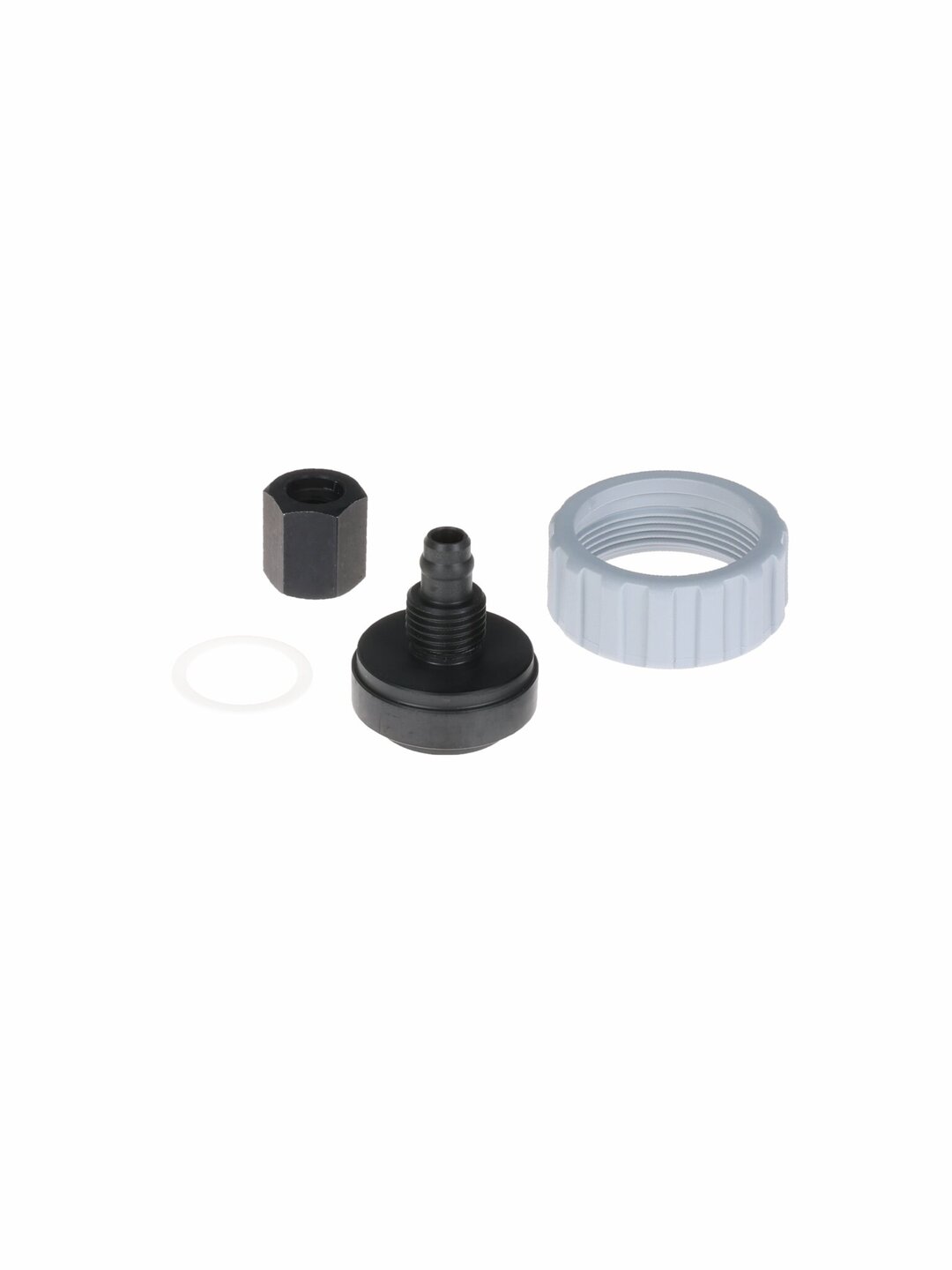 VACUU·LAN® Funktionselement C8:Anschluss PTFE-Schlauch DN 10/8mmfür Grundelement B2/B3 saugseitig,mit Gewinde M35x1,5mm