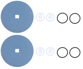 Set of diaphragms and valvesfor ME 4C NT