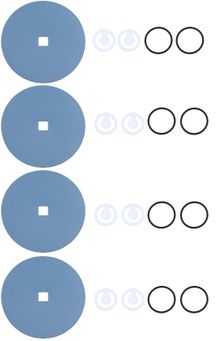 Set of diaphragms and valvesfor ME 8C NT,ME 16C NT (2x),PC 3016 NT VARIO select (2x)