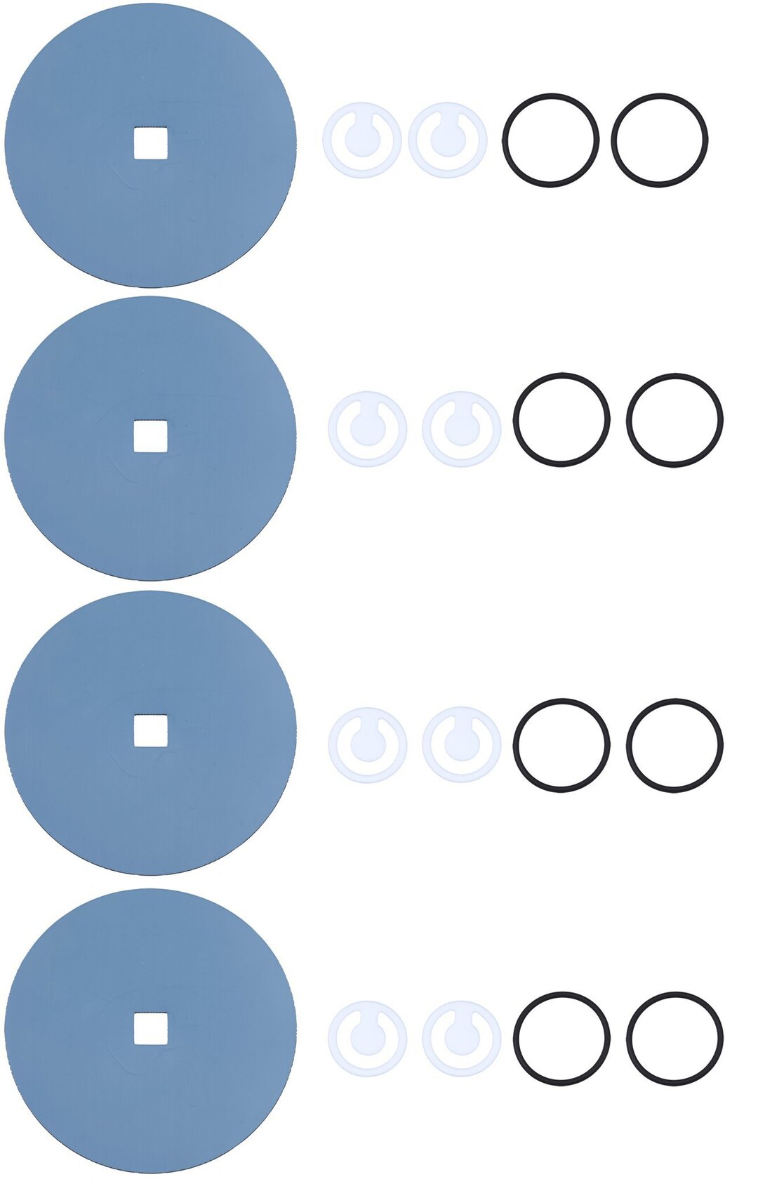 Dichtungssatz für ME 8C NT,ME 16C NT (2x),PC 3016 NT VARIO select (2x)