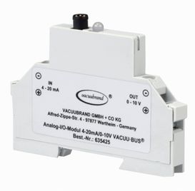 analog-I/O-module 4-20mA/0-10V VACUU·BUS,
interface for vacuum controller to ATEX-VARIO pump and
EX-vacuum sensors, with 2 m VACUU·BUS cable