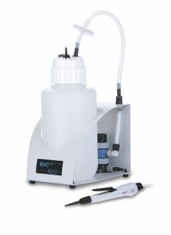 Système d'aspiration de liquid BVC basic,avec flacon collecteur de 4l en PP, avecVacuuHandControl VHCpro