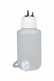 Sammelflasche 4L PP, für BVC controlund BVC basic, mit Schutzfilterund Einleitrohr