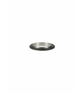Centring ring, stainless steel,
KF DN 40, sealing ring FPM