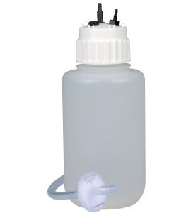Collection bottle 4L, made of PP,
for BVC control / basic, with
protection filter and inlet tube
