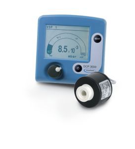 Vakuum-Messgerät DCP 3000 komplett mit
Messkabel und Sensor VSP 3000, Pirani
Zertifizierung (NRTL): C/US
100-230 V/50-60 Hz,
Stecker CEE/CH/UK/US/AUS