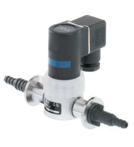 In-line isolation valve VV 6C EM 24 V
PVDF/fluoroplastics, automatic