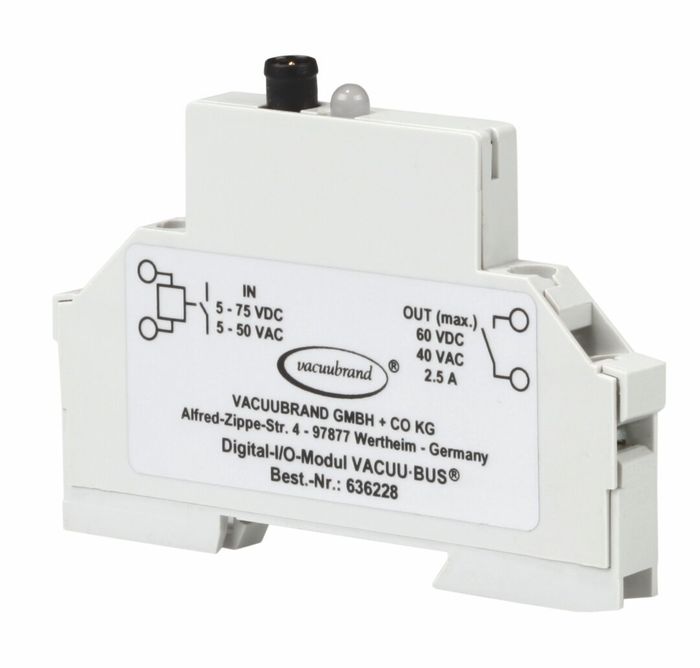 Digital I/O interface module VACUU·BUS,with 2 m VACUU·BUS cable | BRAND