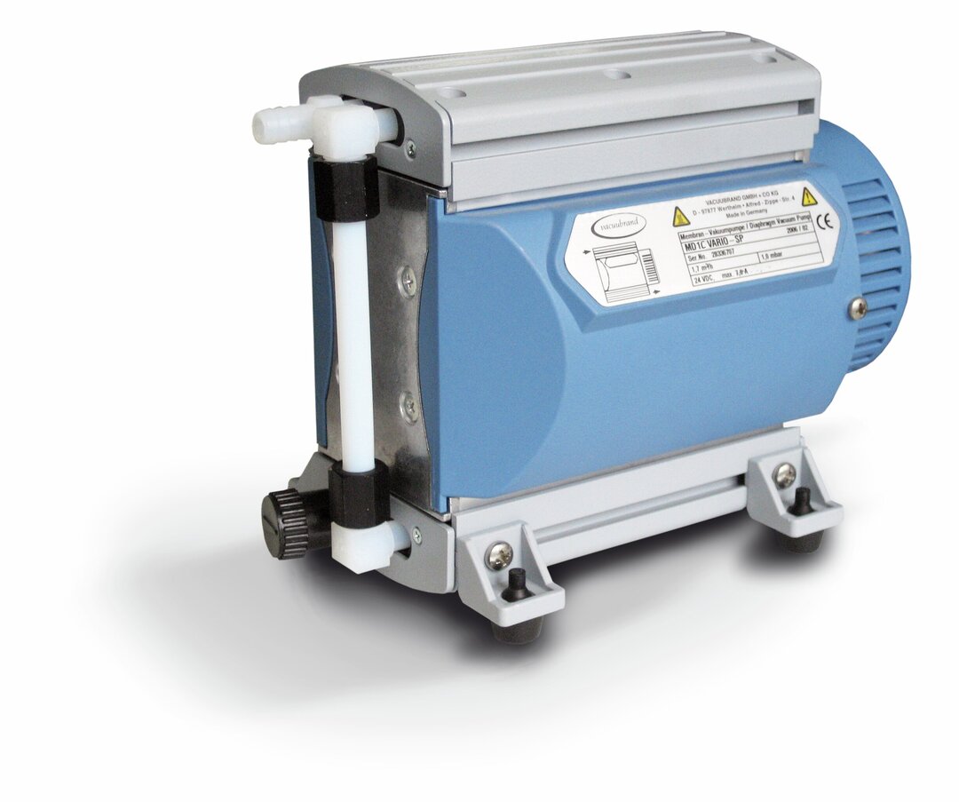 Pompe à membrane chimique MD 1C VARIO-SP,version encastrée, à trois étages,sans régulateur de vide, sans bloc d'alimentation,accréditation (NRTL): C/US, 24 V/=avec cordons ouverts