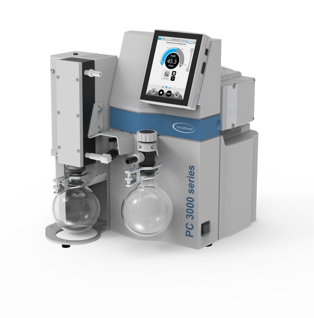 VARIO chemistry pumping unit,PC 3002 VARIO select EKP,with exhaust vapor condenser Peltronic,200-230V / 50-60Hz, without mains cable