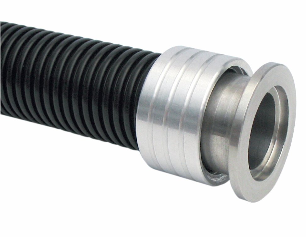 PTFE tubing antistatic, KF DN 16/1000 mm