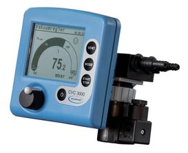 Vakuum Controller CVC 3000 detect,mit Stativbefestigung für Stativmontage,mit Saugleitungsventil C3-B fürVACUU·BUS, PVDF/Fluorelastomer,Zertifizierung (NRTL): C/US100-230 V/50-60 Hz,Stecker CEE/CH/UK/US/AUS