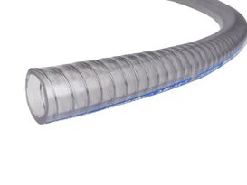 PVC-Schlauch mit einvulkanisierterStützspirale, Innendurchmesser 20 mm(Mengeneinheit cm)