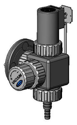 VACUU·LAN® Durchfluss-/AutoregelmodulVCL-B 11, VACUU·BUS, mitAnschlusselement A5, M35 x 1,5bestehend aus A5, B2, C2, C3