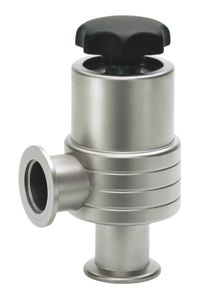 Bellow sealed angle valve VE,stainless steel, KF DN 16