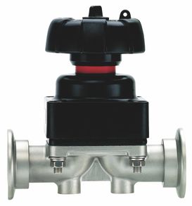Diaphragm in-line valve VM 25